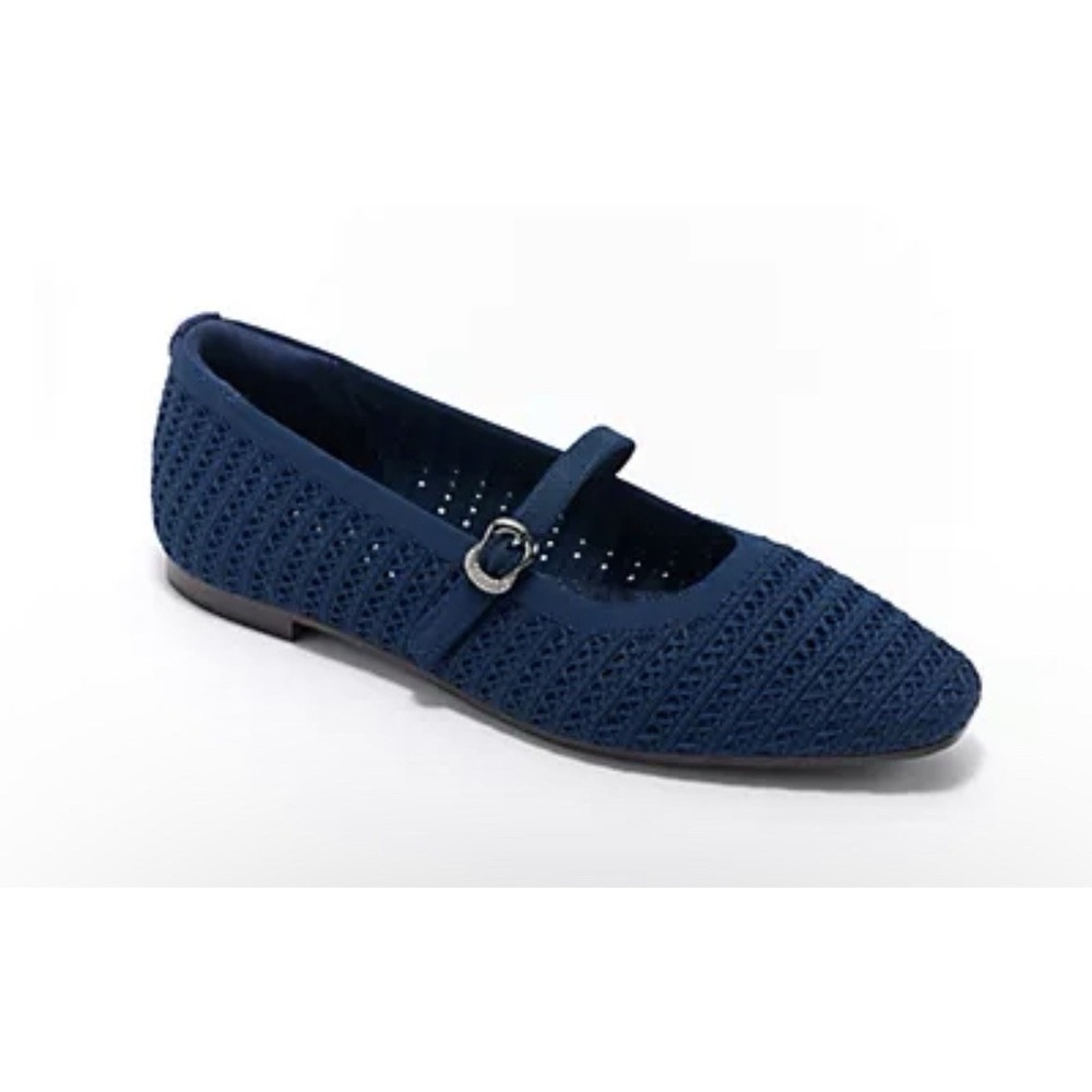 Skechers Women's Cleo 2.0 Recycled Vegan Washable Mary Janes Navy Sz 8.5